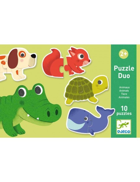 PUZZLE DUO ANIMALES