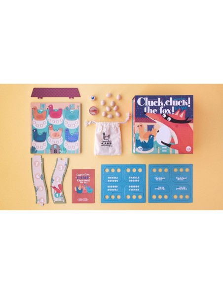 JUEGO DE MESA CLUCK, CLUCK THE FOX LONDJI