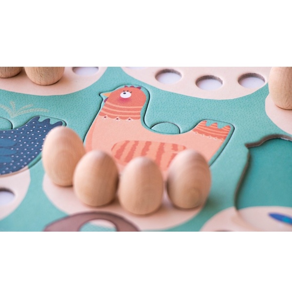 JUEGO DE MESA CLUCK, CLUCK THE FOX LONDJI