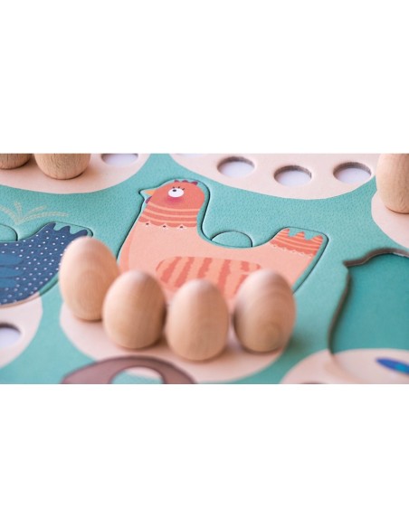 JUEGO DE MESA CLUCK, CLUCK THE FOX LONDJI