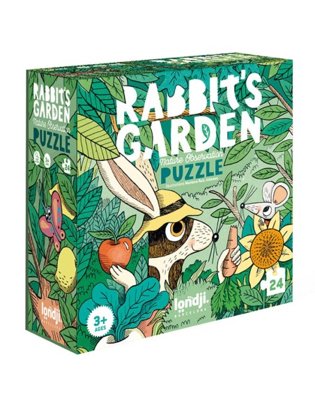 PUZZLE LOOK & FIND RABBIT´S GARDEN  DE LONDJI
