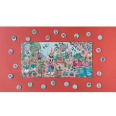 PUZZLE LOOK & FIND RABBIT´S GARDEN  DE LONDJI 2