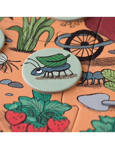 PUZZLE LOOK & FIND RABBIT´S GARDEN  DE LONDJI