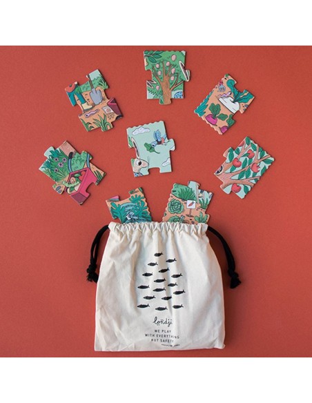PUZZLE LOOK & FIND RABBIT´S GARDEN  DE LONDJI
