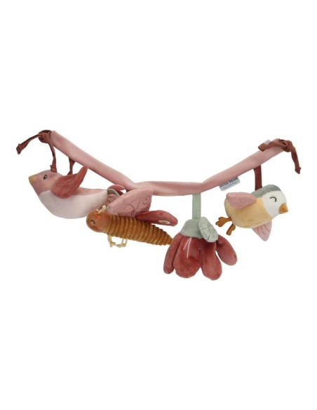 JUGUETE CARRITO FLORES Y MARIPOSAS