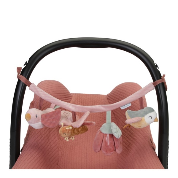 JUGUETE CARRITO FLORES Y MARIPOSAS