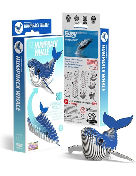 PUZZLE EUGY 3D HUMPBACK WHALE