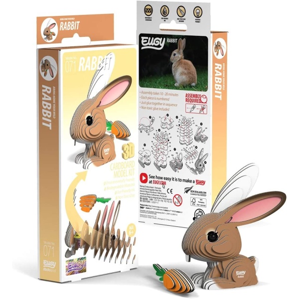 PUZZLE EUGY 3D  RABBIT