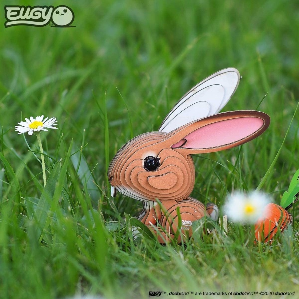 PUZZLE EUGY 3D  RABBIT