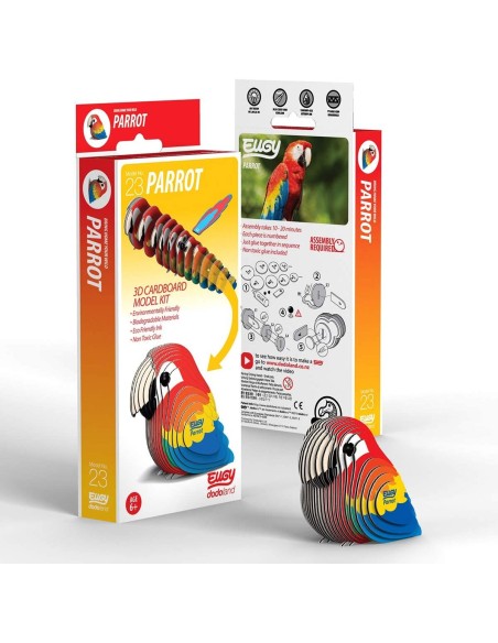 PUZZLE EUGY 3D PARROT