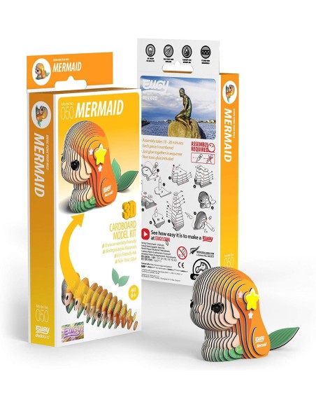 PUZZLE EUGY 3D MERMAID