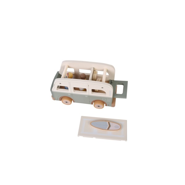 FURGONETA RETRO Y MUÑECOS ENCAJABLES