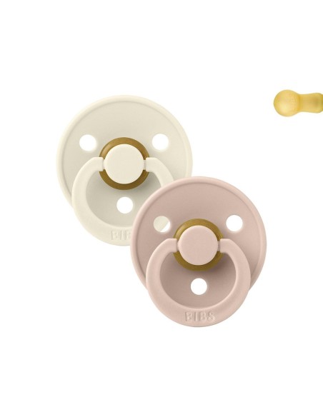 CHUPETE PACIFIER ROUND IVORY/SAGE