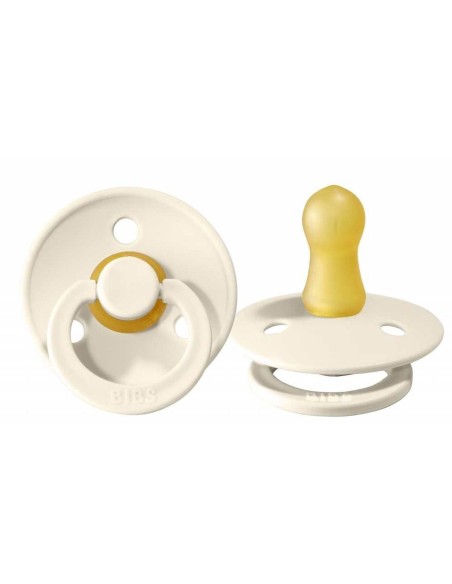CHUPETE PACIFIER ROUND IVORY/SAGE
