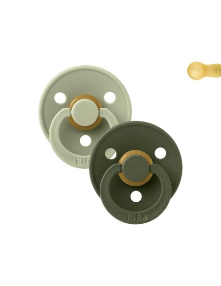 CHUPETE PACIFIER ROUND SAGE/HUNTER GREEN