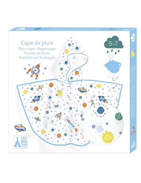 PONCHO DE LLUVIA ESPACIO DJECO
