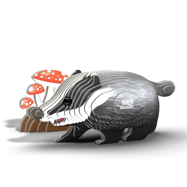 PUZZLE EUGY 3D BADGER