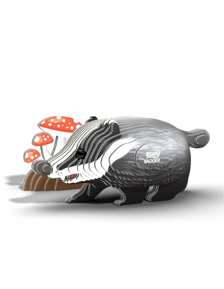 PUZZLE EUGY 3D BADGER