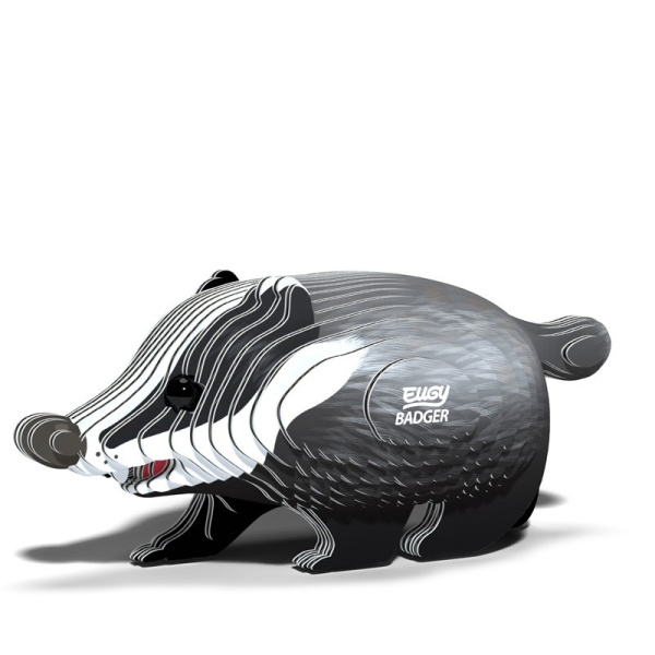 PUZZLE EUGY 3D BADGER