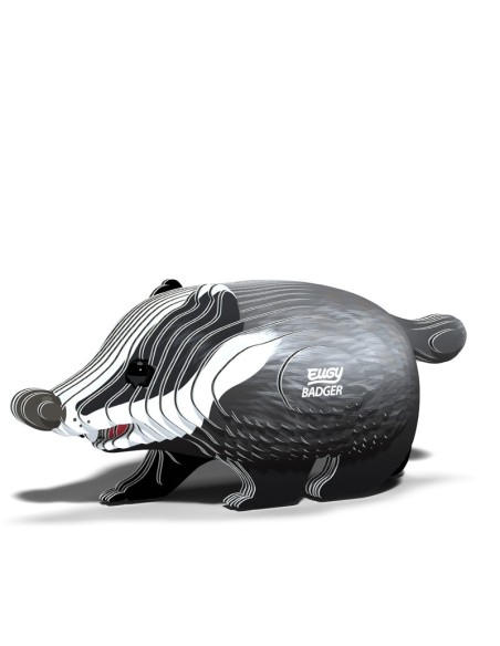 PUZZLE EUGY 3D BADGER