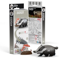 PUZZLE EUGY 3D BADGER
