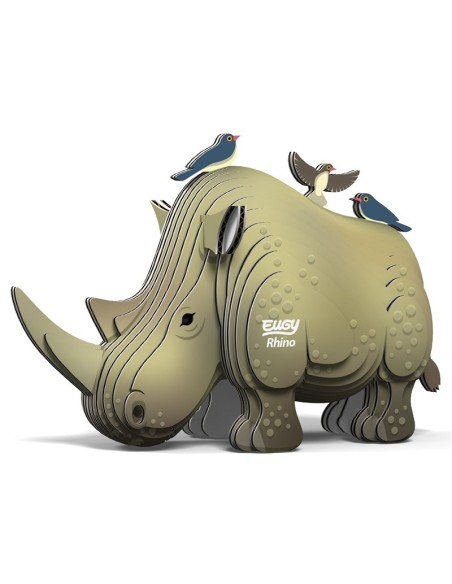 PUZZLE EUGY 3D RINOCERONTE