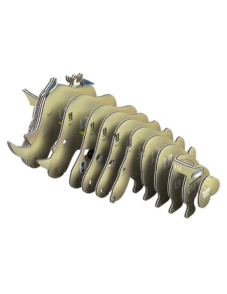 PUZZLE EUGY 3D RINOCERONTE