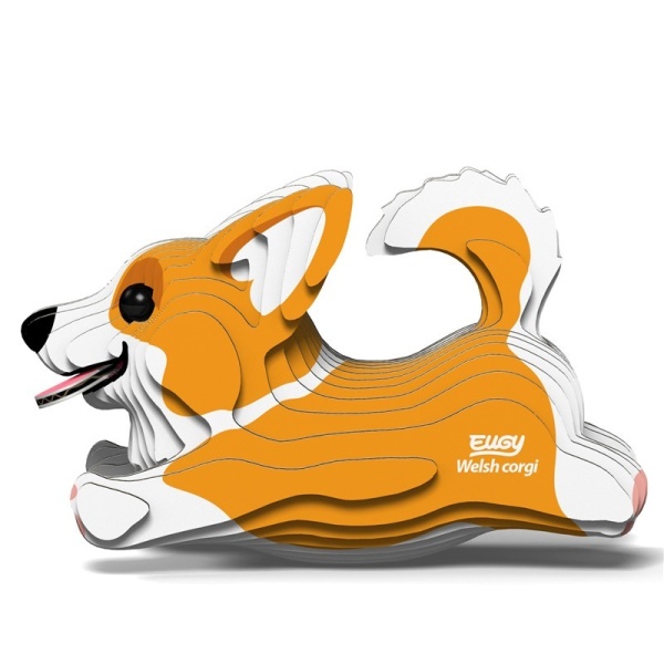 PUZZLE EUGY 3D CORGI GALÉS