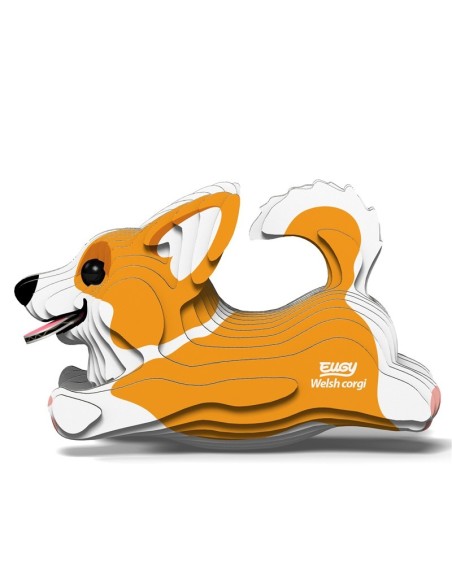 PUZZLE EUGY 3D CORGI GALÉS