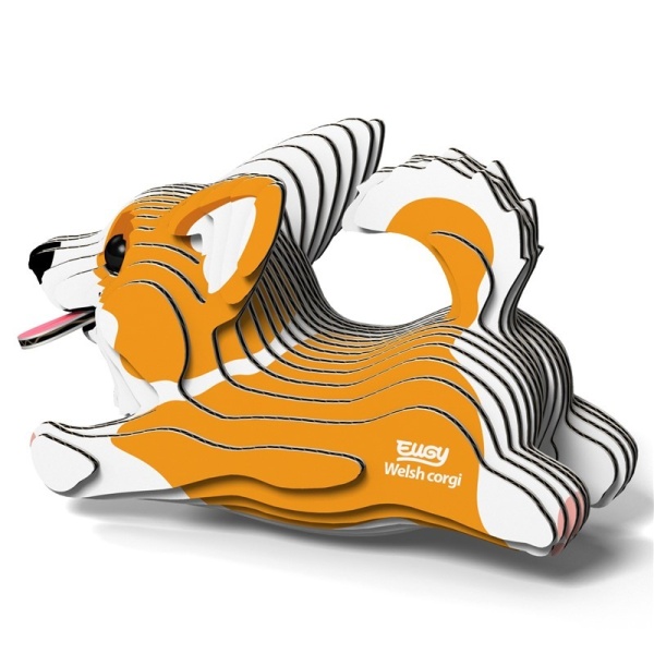 PUZZLE EUGY 3D CORGI GALÉS