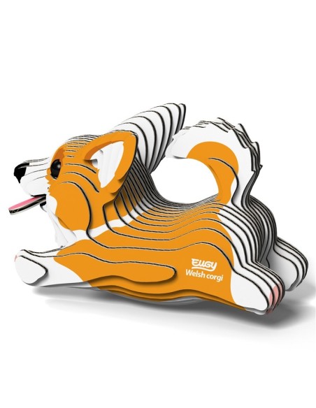 PUZZLE EUGY 3D CORGI GALÉS