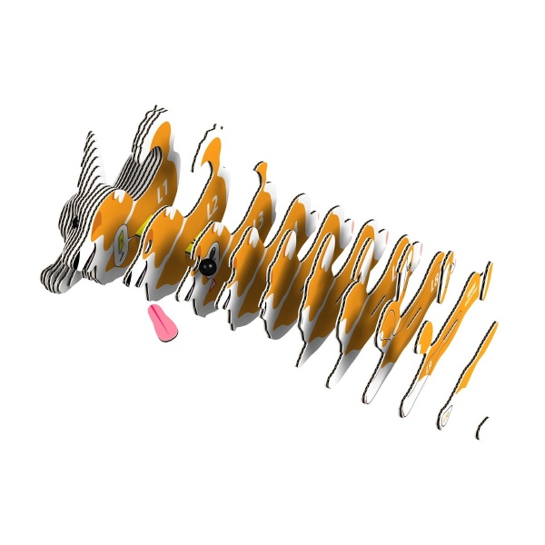 PUZZLE EUGY 3D CORGI GALÉS