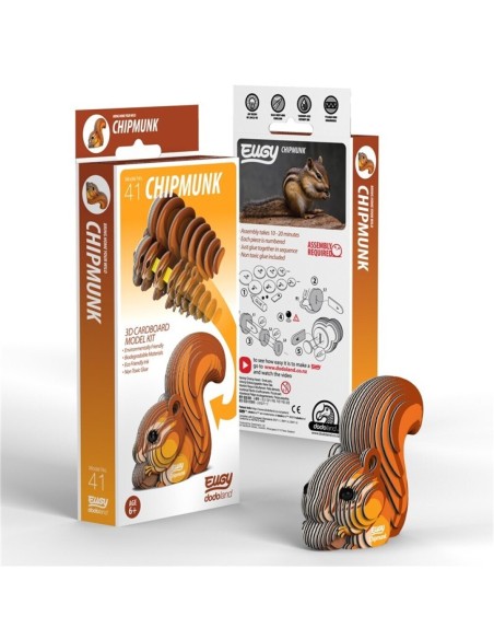 PUZZLE EUGY 3D CHIPMUNK