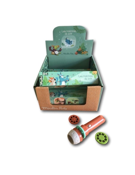 LINTERNA-PROYECTOR HISTORIAS JUNGLA MOULIN ROTY