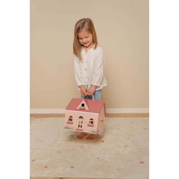 CASA DE MUÑECAS PORTABLE DE LITTLE DUTCH