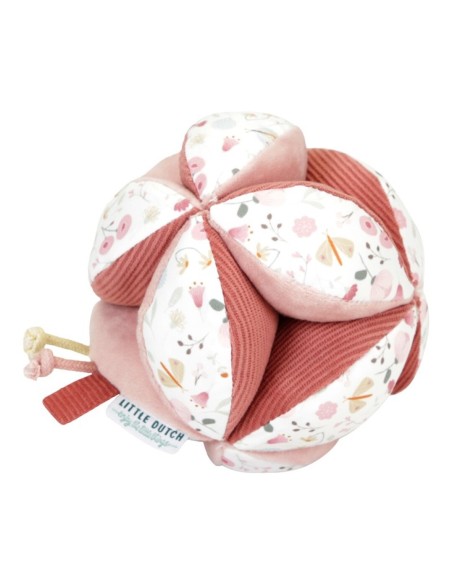 PELOTA MONTESORI FLORES Y MARIPOSAS LITTLE DUTCH