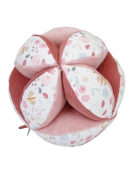 PELOTA MONTESORI FLORES Y MARIPOSAS LITTLE DUTCH