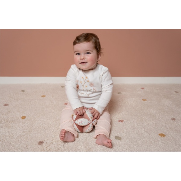 PELOTA MONTESORI FLORES Y MARIPOSAS LITTLE DUTCH