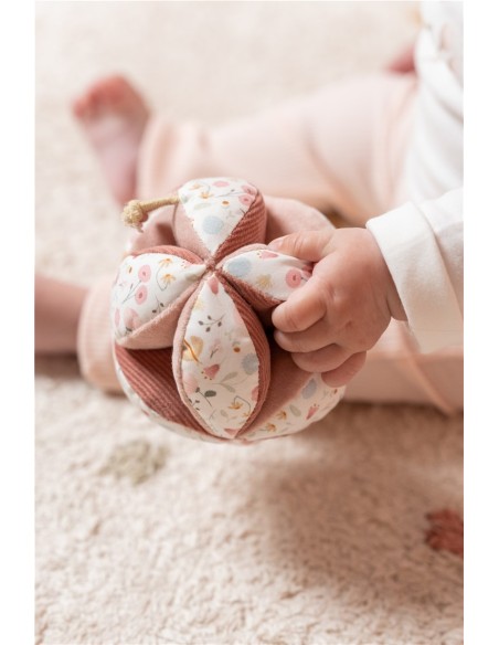 PELOTA MONTESORI FLORES Y MARIPOSAS LITTLE DUTCH