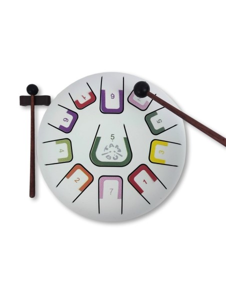 TAMBÚ 8"11 NOTAS - BLANCO MATE