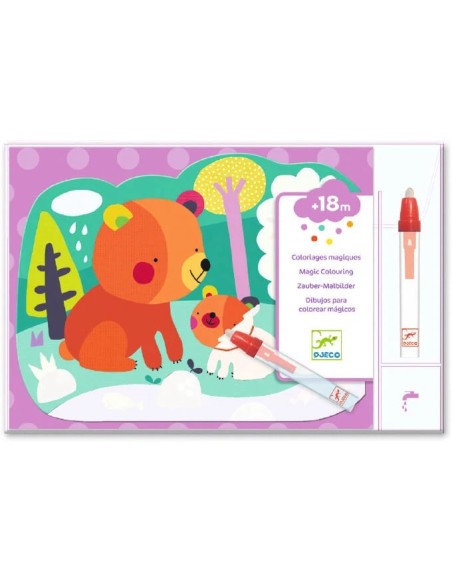 COLOREA MÁGICO ESCONDIDO EN EL BOSQUE DJECO