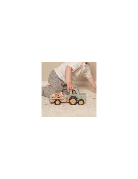 TRACTOR CON REMOLQUE LITTLE FARM DE LITTLE DUTCH