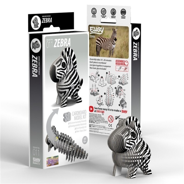 PUZZLE 3D EUGY ZEBRA