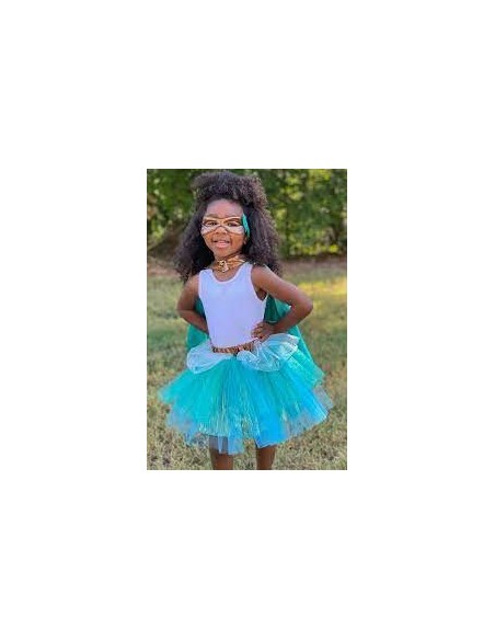 DISFRAZ SUPER-DUPER SET COBRE Y TURQUESA