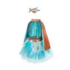 DISFRAZ SUPER-DUPER SET COBRE Y TURQUESA 2