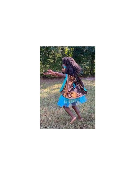 DISFRAZ SUPER-DUPER SET COBRE Y TURQUESA