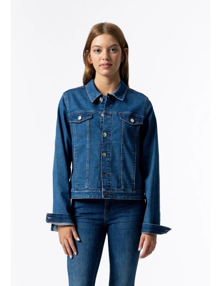 CAZADORA DENIM ELEONOR DE TIFFOSI