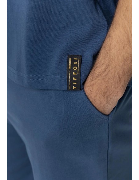 PACK CAMISETA Y BERMUDAS SALLES EN AZUL DE TIFFOSI