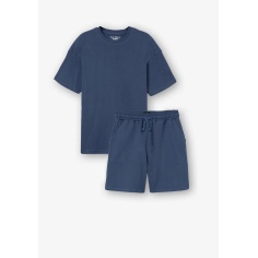PACK CAMISETA Y BERMUDAS SALLES EN AZUL DE TIFFOSI
