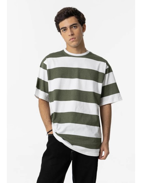 CAMISETA SAMI RAYAS VERDE DE TIFFOSI